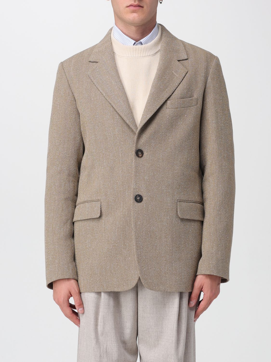 Jacket GOLDEN GOOSE Men color Brown