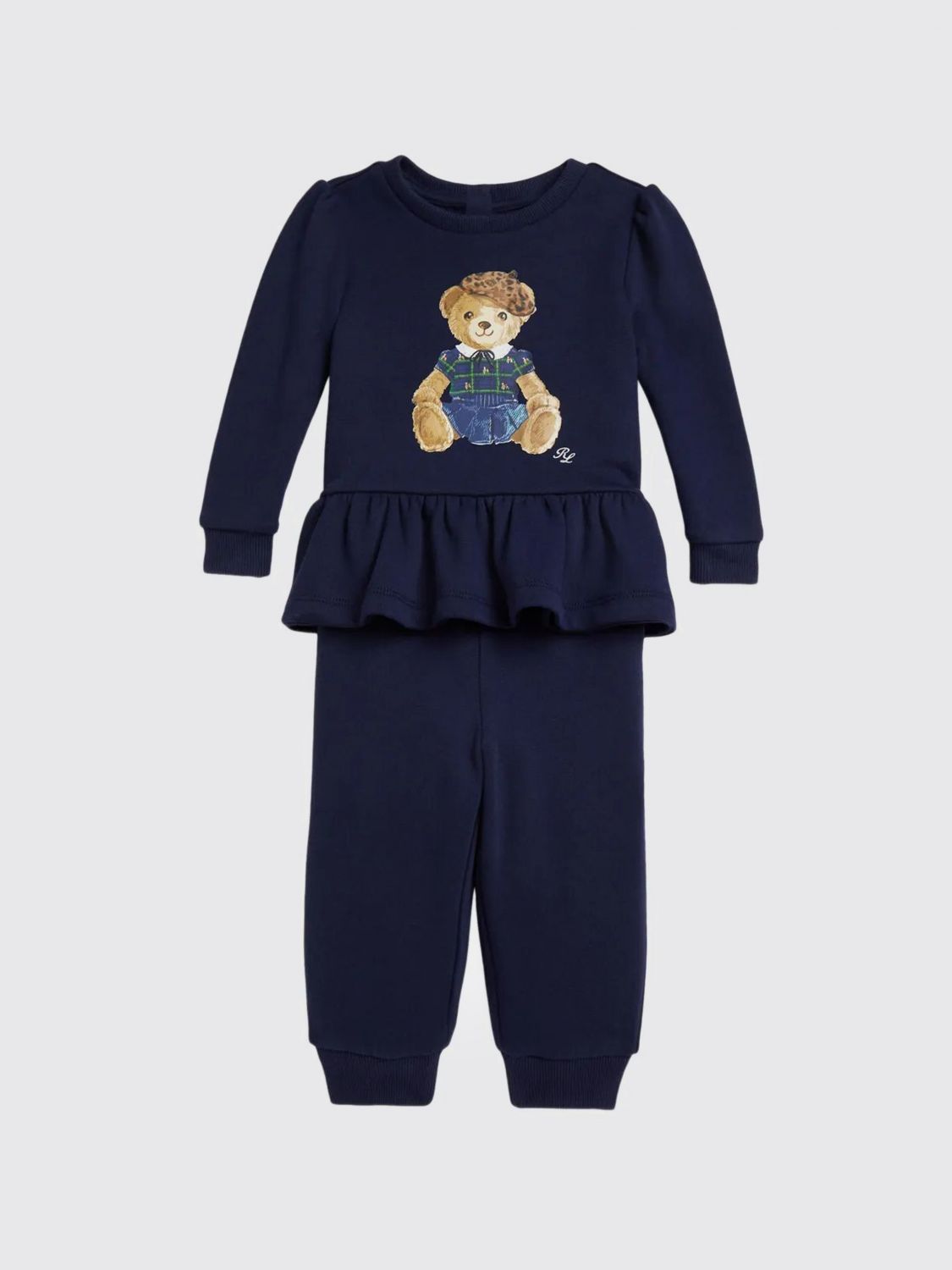 Polo Ralph Lauren Jumpsuit Kids Color Navy In Blue