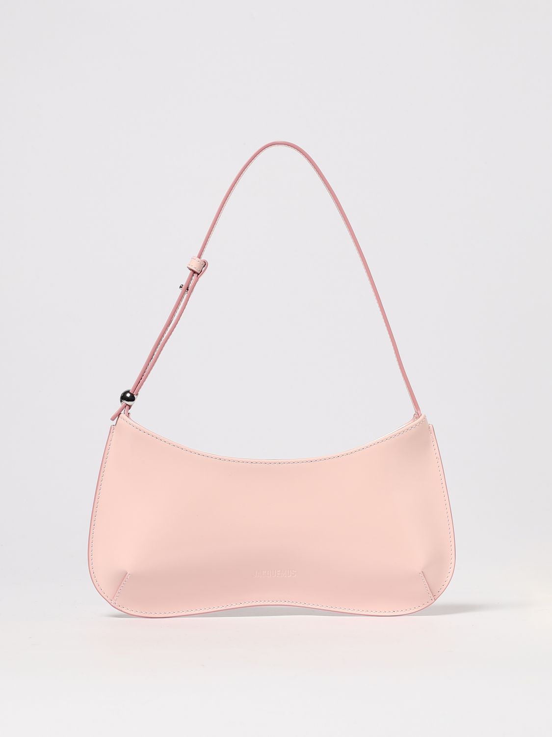 Jacquemus Adjustable Strap Rectangular Shoulder Bag In Pink