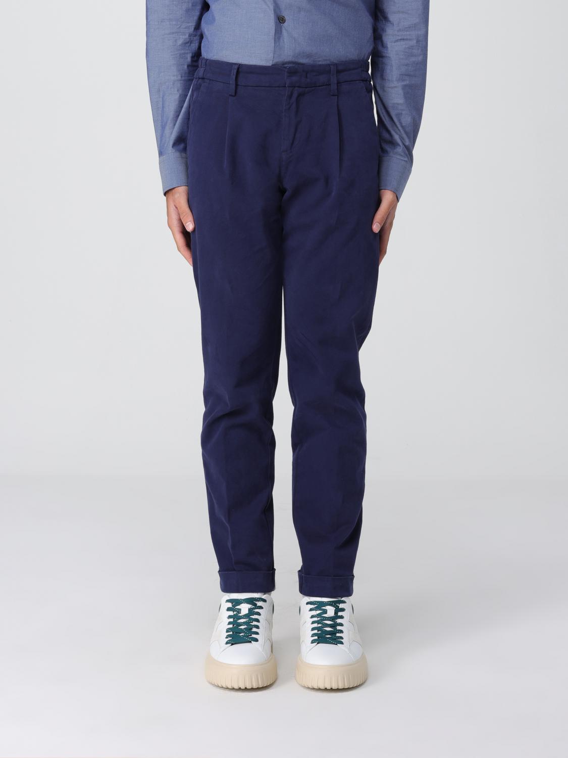 Fay Pants Men Color Blue In Blue