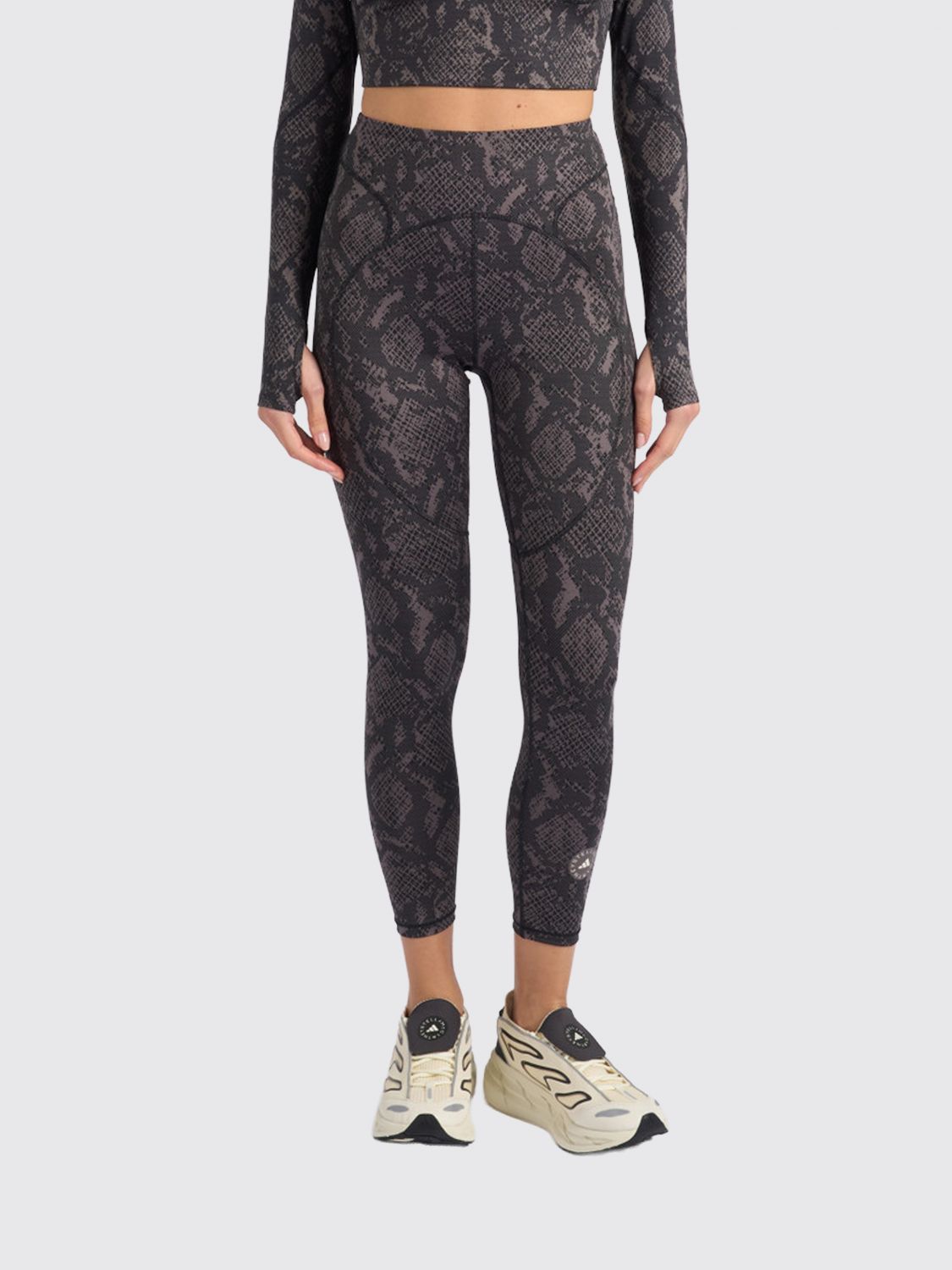 Adidas By Stella Mccartney Pants  Woman Color Black In Multi