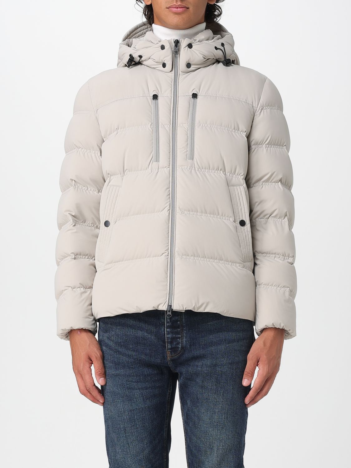 Woolrich Jacket  Men Color Beige In Nude
