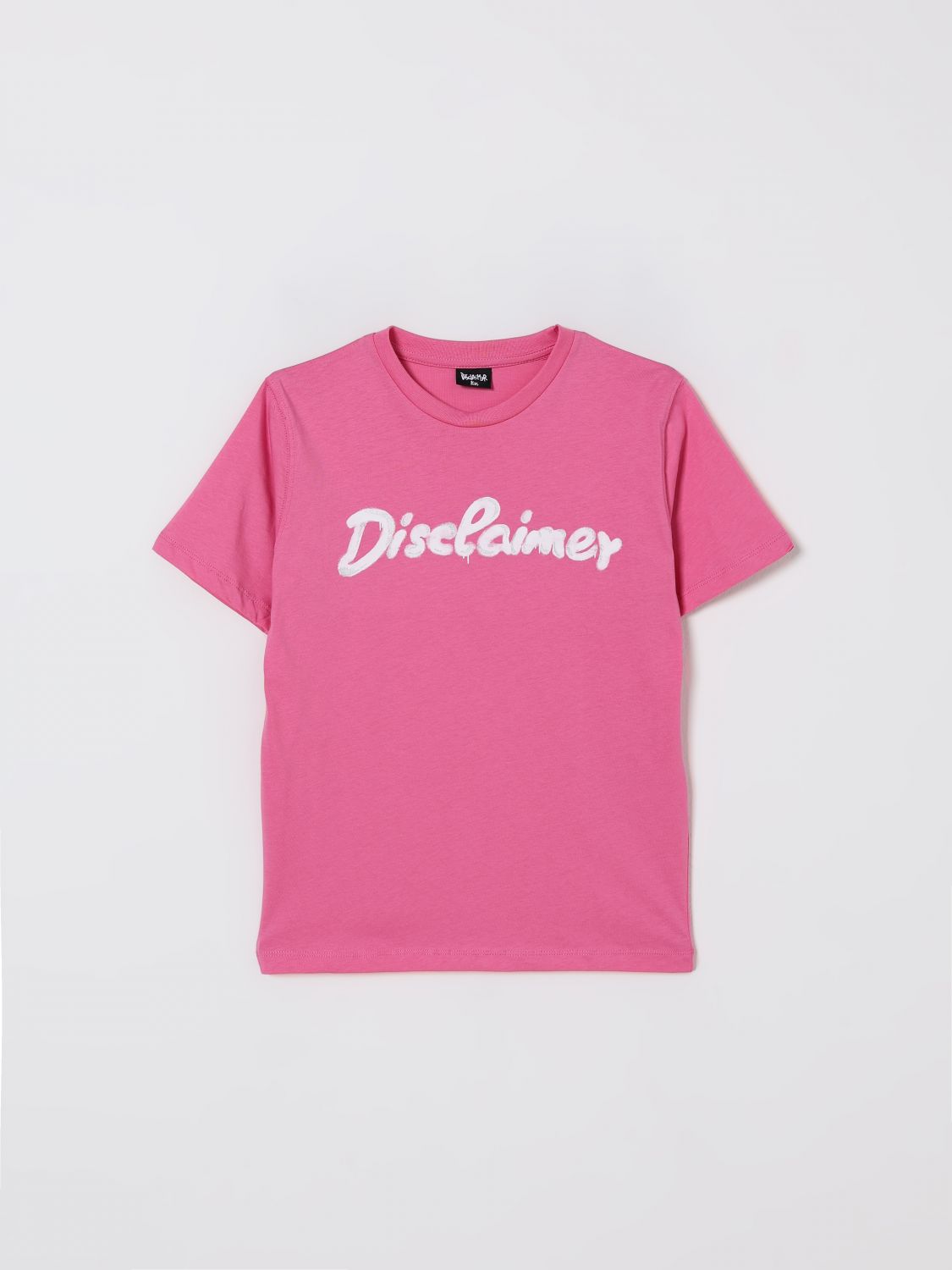 Disclaimer T-shirt  Kids Color Pink In Pink
