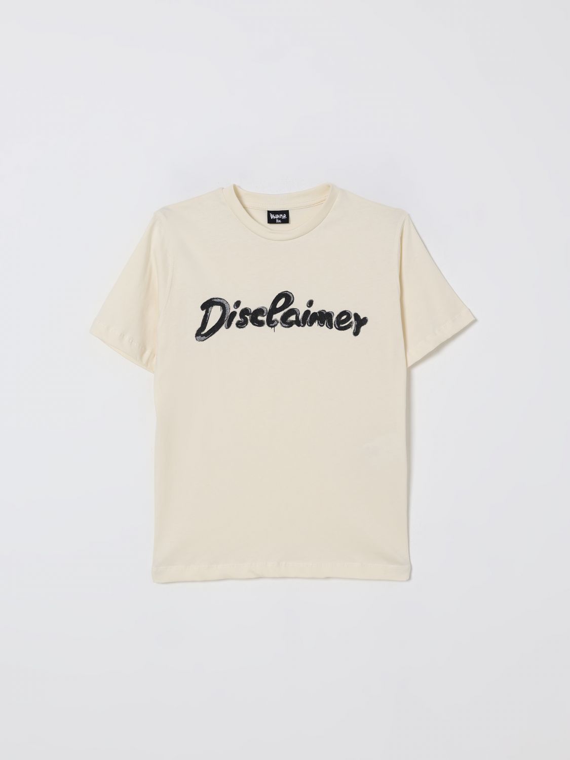 Disclaimer T-shirt  Kids Color Yellow Cream In Yellow
