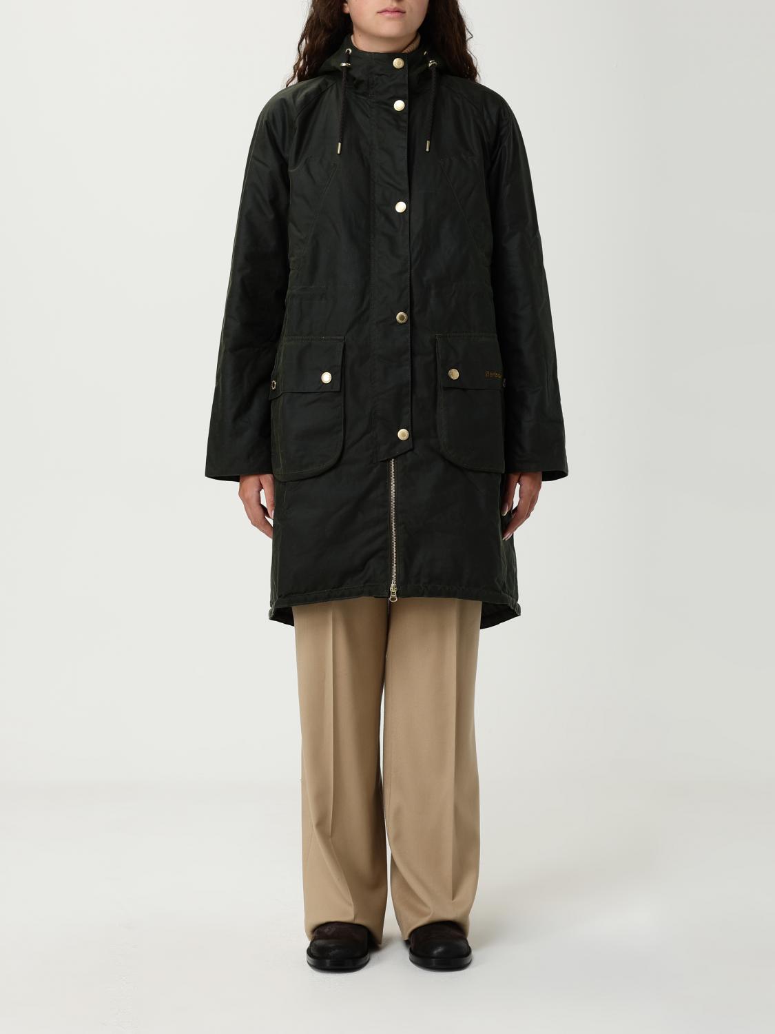 Barbour Hooded Parka In Black