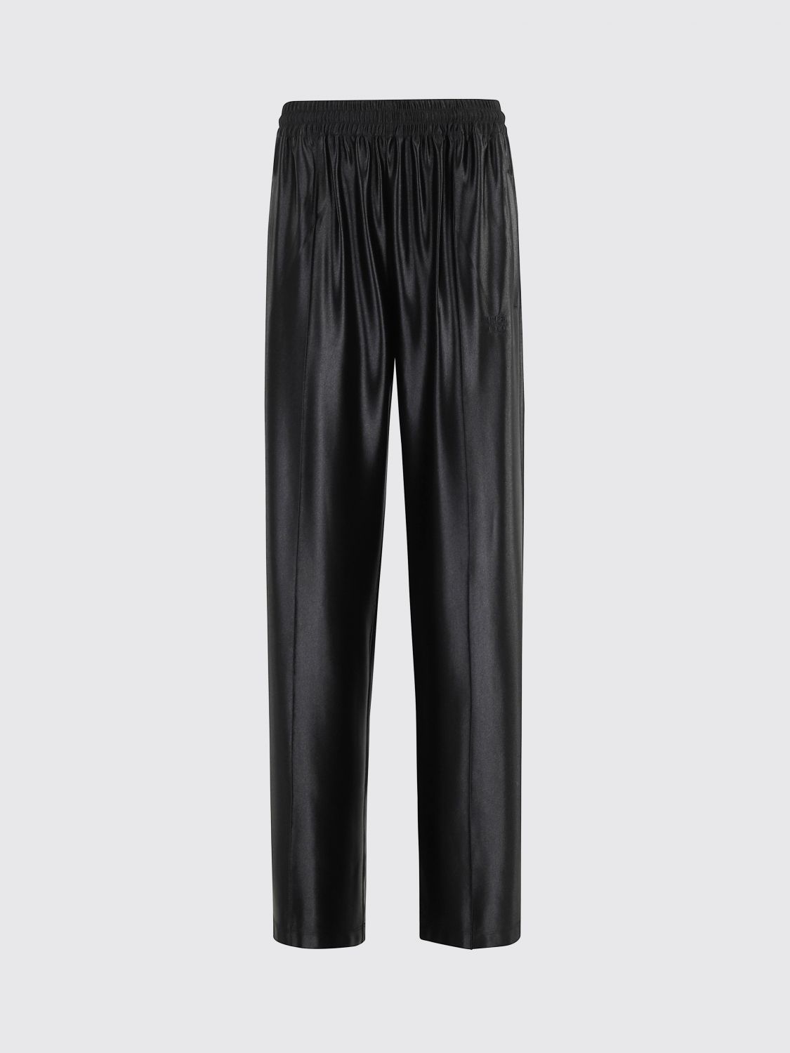 Alexander Wang T T By Alexander Wang Relaxed Track Pants With Drawstring Waist In Black