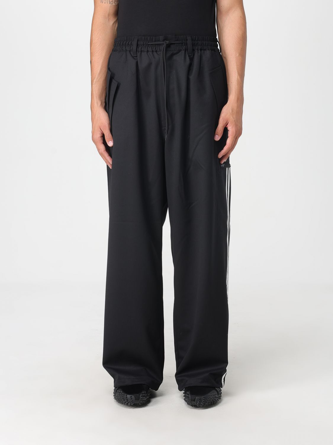 Y-3 Pants Men Color Black In Black