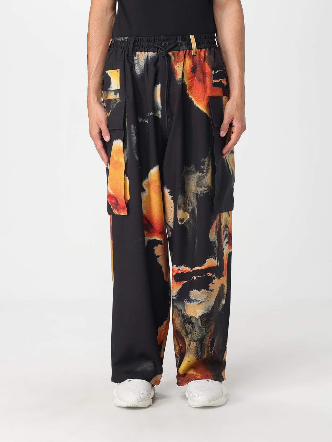 Y-3 Pants Men Color Black In Black