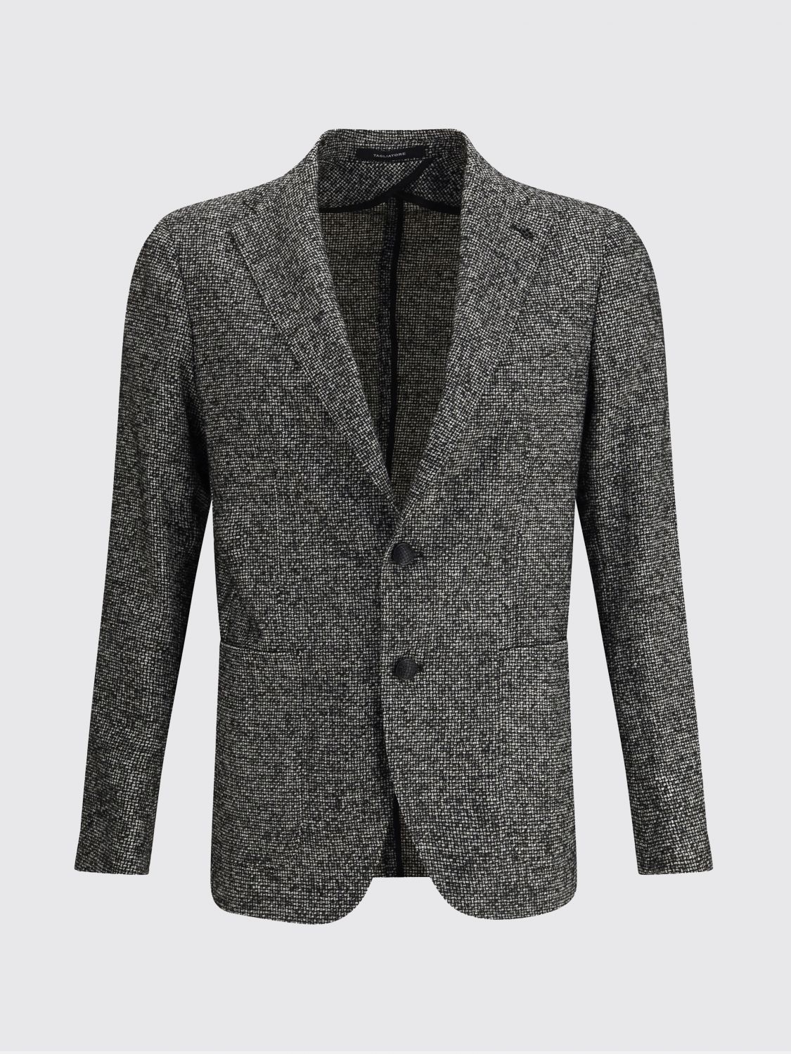 Tagliatore Wool Blazer In Gray