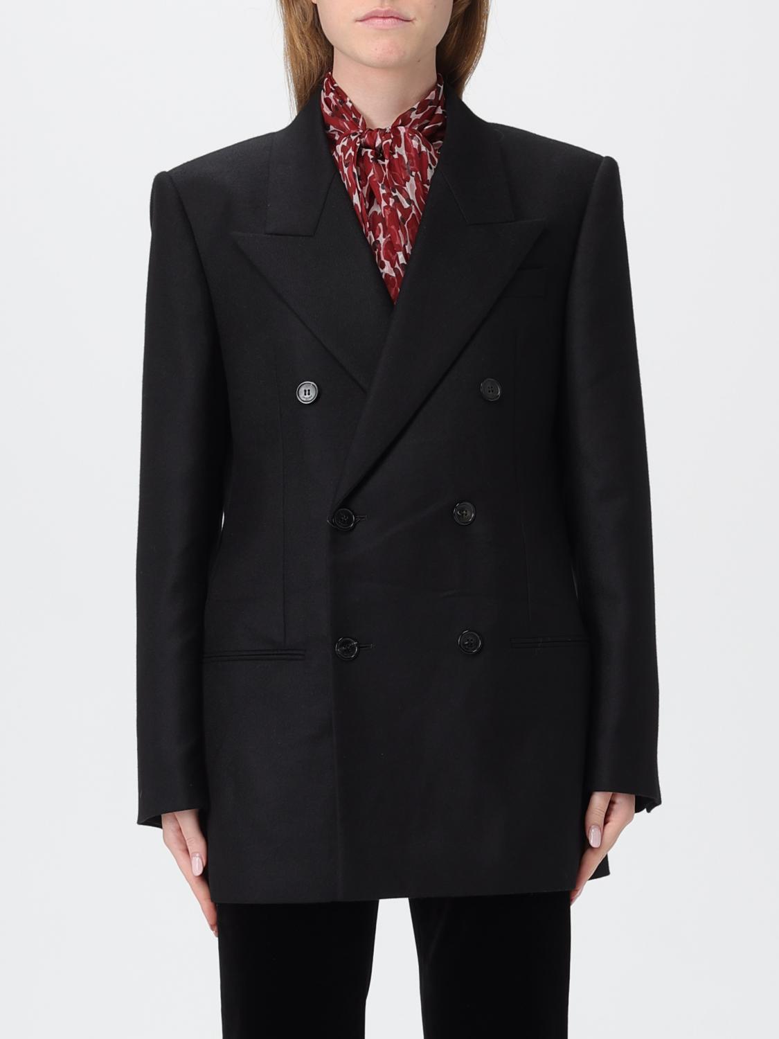 SAINT LAURENT Blazer doppiopetto in cashmere