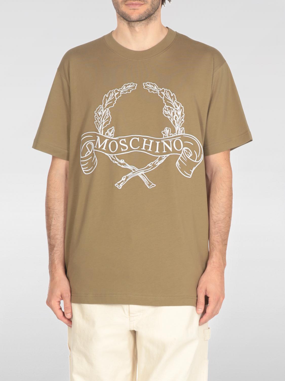 Moschino T-shirt  Couture Men Color Green In Brown