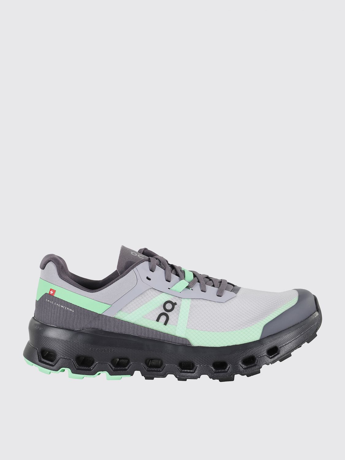 On Running Cloudvista 2 Sneakers With Lace-up Upper And Cloudtech Sole In Gray