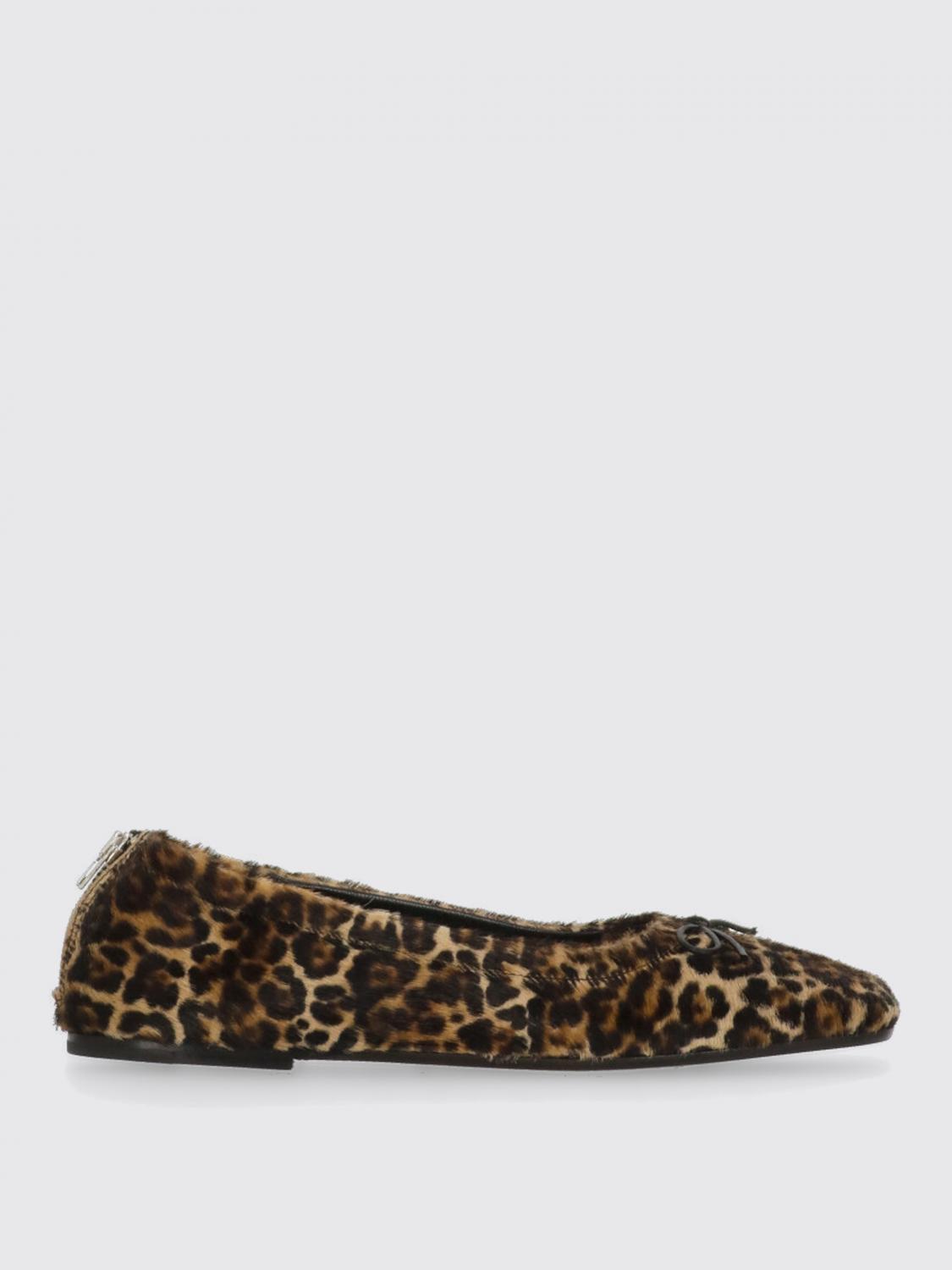 Golden Goose Animalier Ballet Shoes In Brown