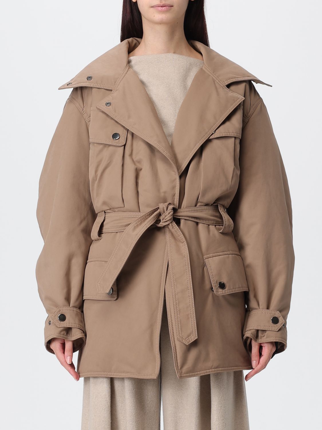 The Andamane Jacket Andamane Woman Color Tobacco In Brown