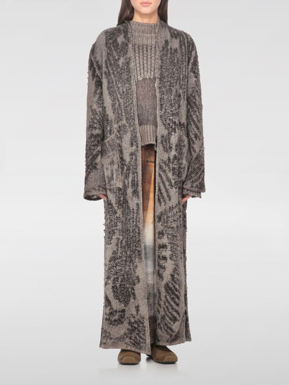 Avant Toi Cardigan Woman Color Grey In Gray