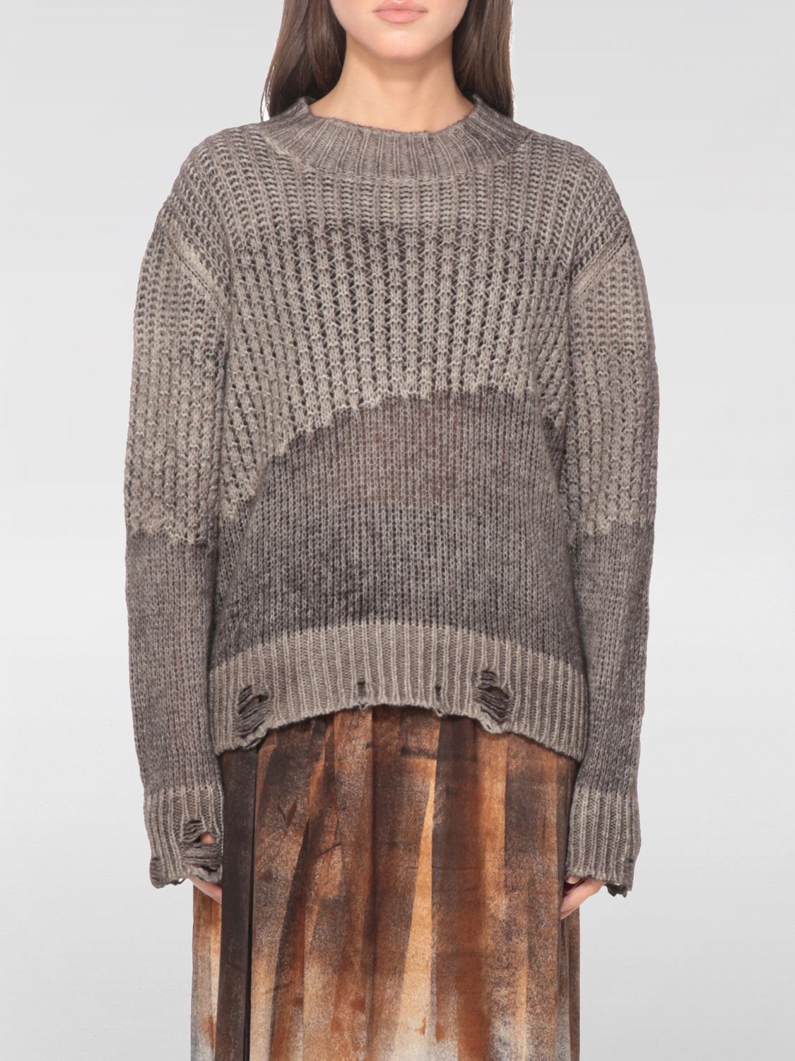 Avant Toi Sweater Woman Color Grey In Gray