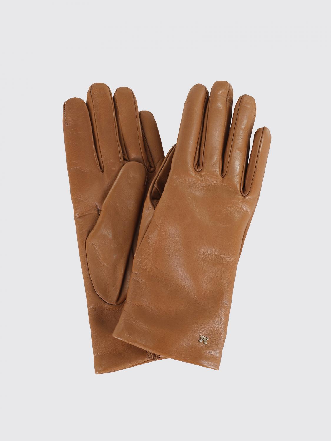 Max Mara Gloves Woman In Sand