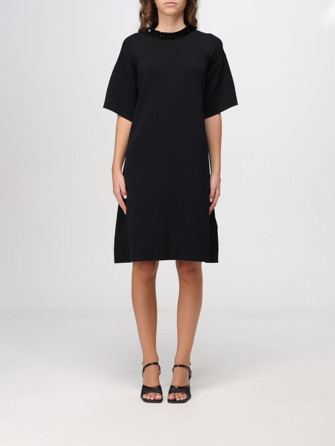 Liu •jo Dress Liu Jo Woman Color Black In Black