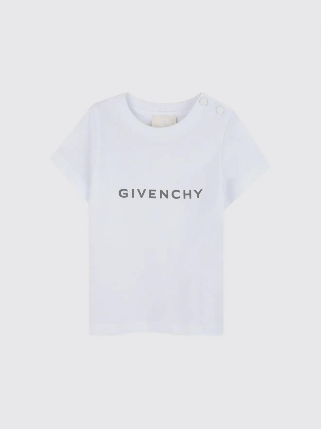 GIVENCHY T-Shirt Kids color White　GIVENCHY Tシャツ キッズカラー ホワイト GIVENCHY
