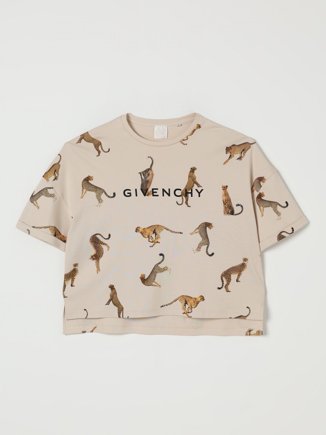 Givenchy T-shirt Kids Color Beige In Neutral