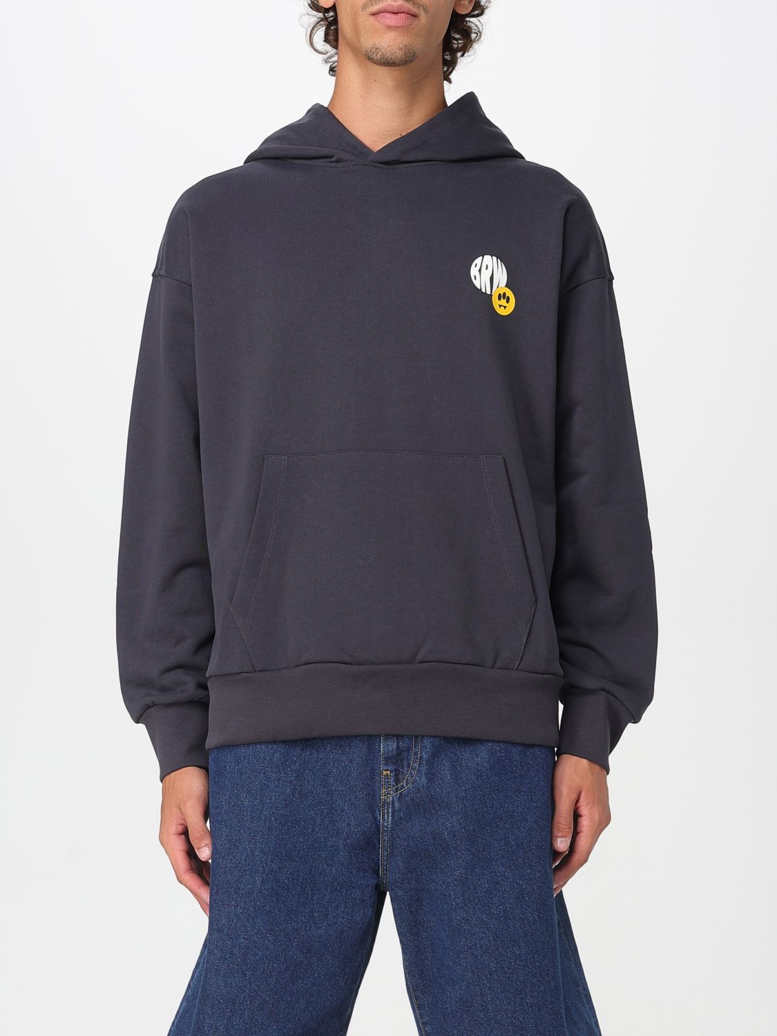 Barrow Sweater  Men Color Grey In Blue