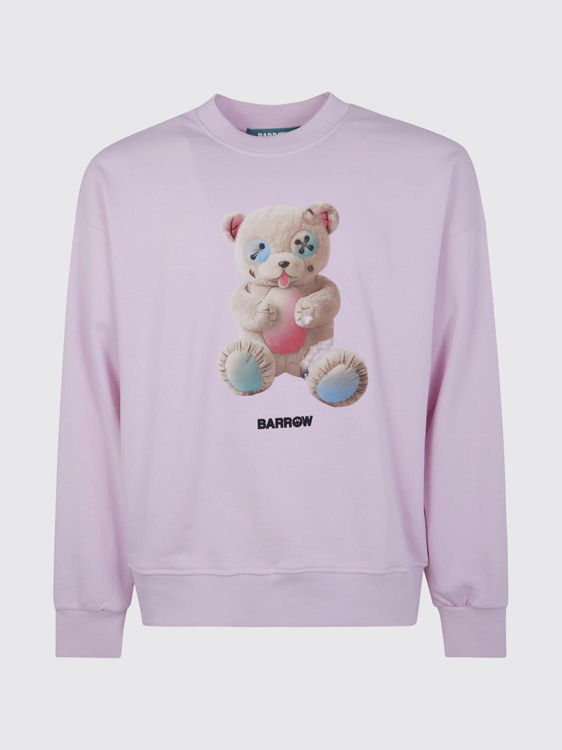 Barrow Sweatshirt Men Color Pink In Pink