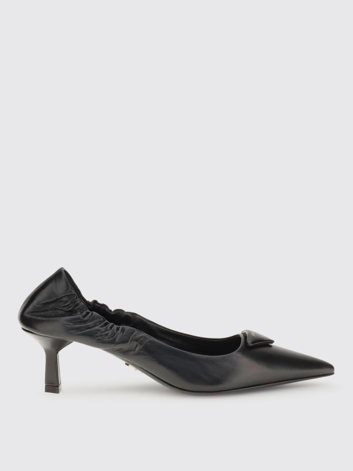 Prada High Heel Shoes Woman In Black