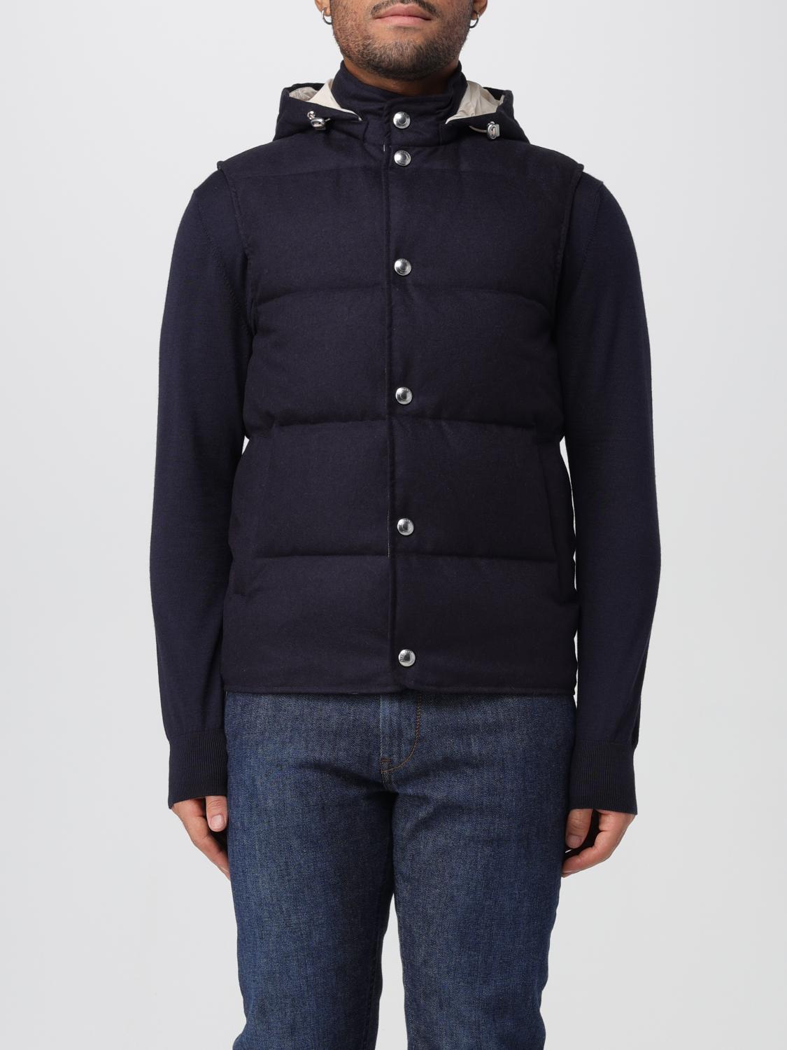 Eleventy Coat Men Color Blue In Blue
