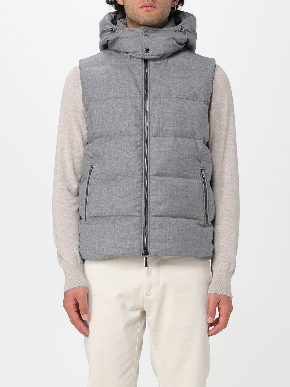 Moorer Coat  Men Color Grey In Gray