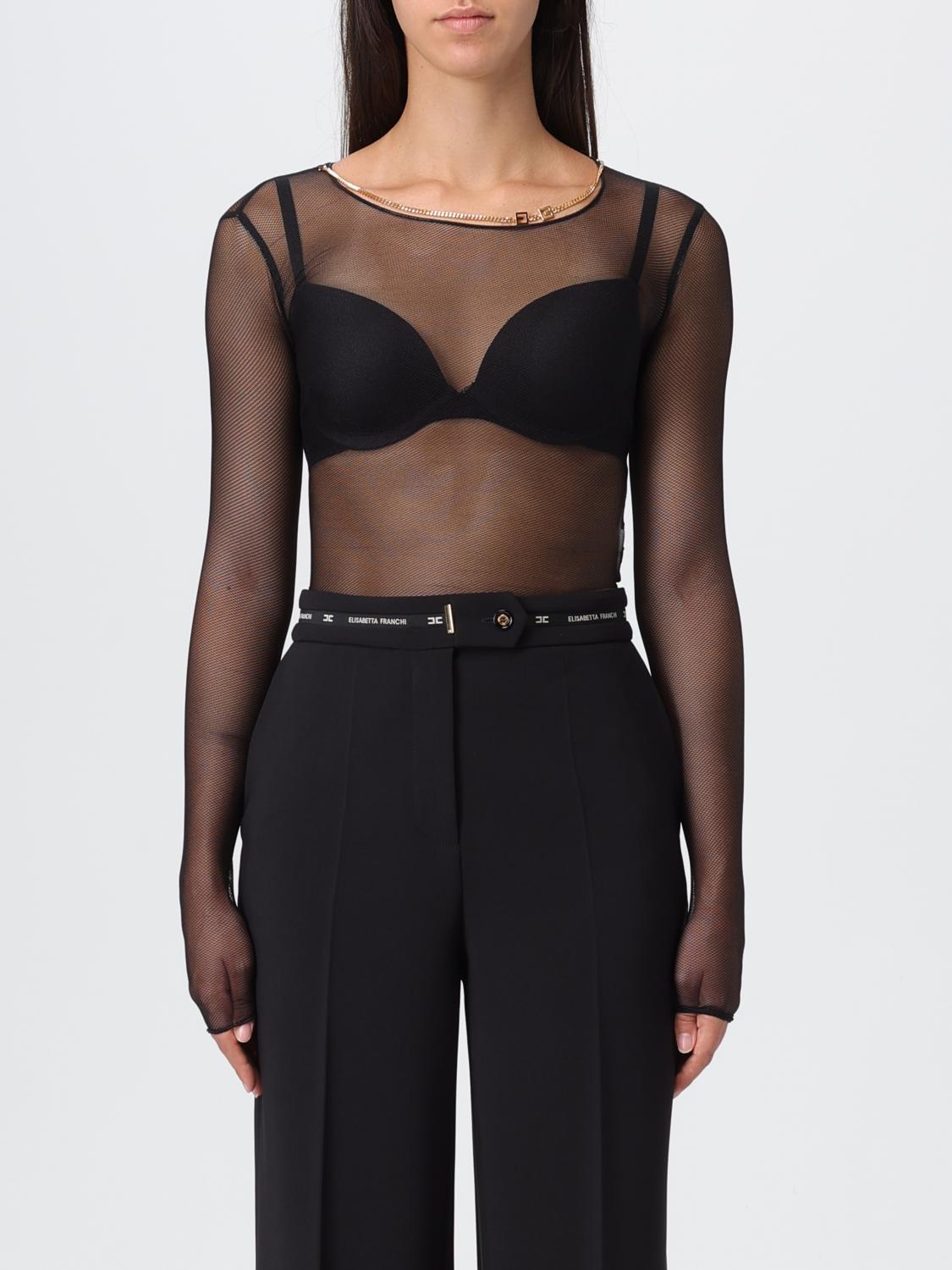 Elisabetta Franchi Jumpsuits  Woman Color Black In Black