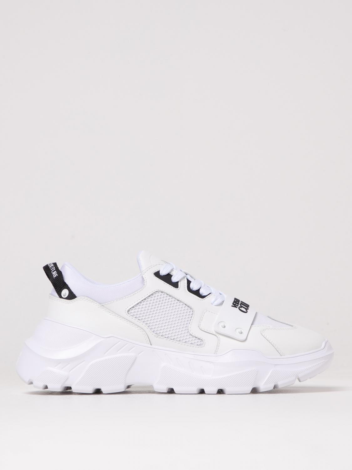 VERSACE JEANS COUTURE Sneakers Woman color White　VERSACE JEANS COUTURE スニーカー ウィメンズ カラー ホワイト VERSACE