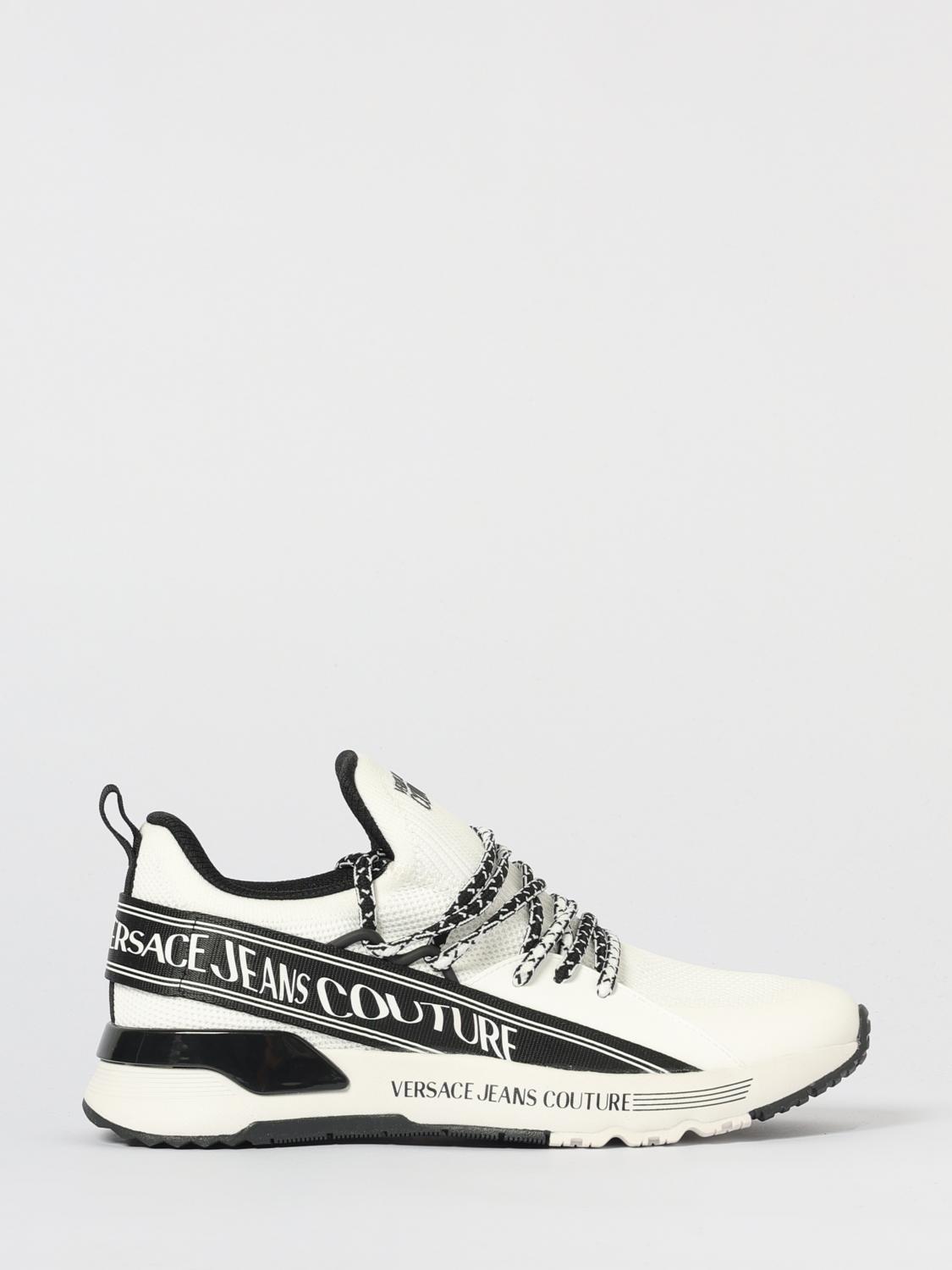VERSACE JEANS COUTURE Sneakers Woman color White　VERSACE JEANS COUTURE スニーカー ウィメンズ カラー ホワイト VERSACE