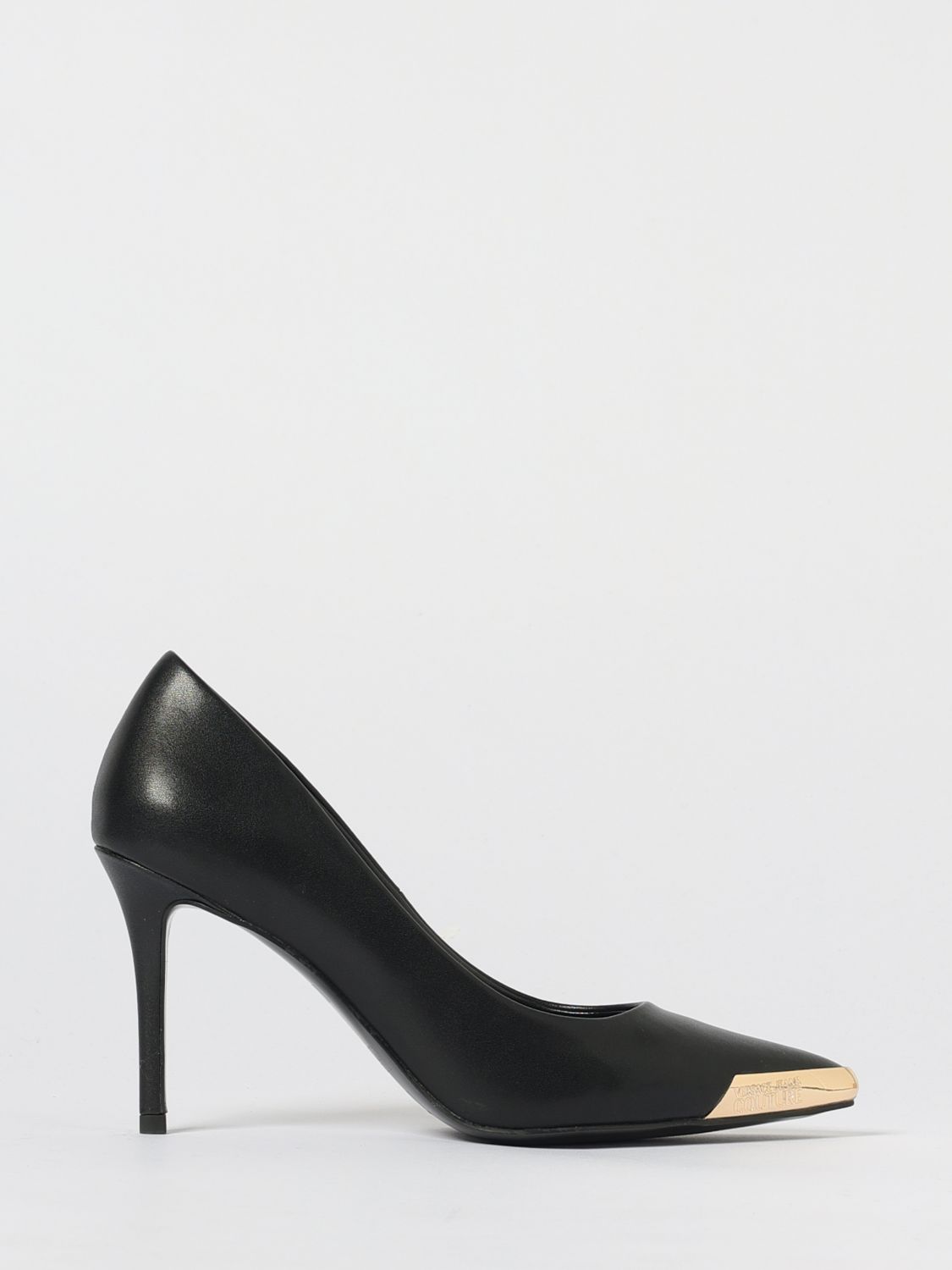 Versace Jeans Couture High Heel Shoes  Woman Color Black In Black