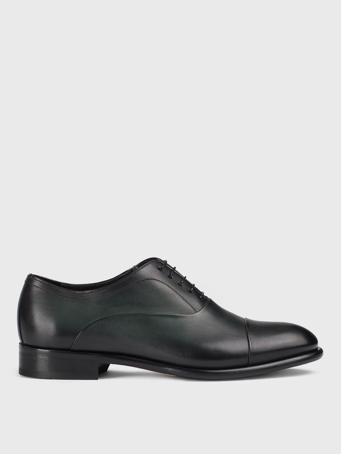 Doucal's Brogue Shoes Men Color Petroleum Blue In Multi