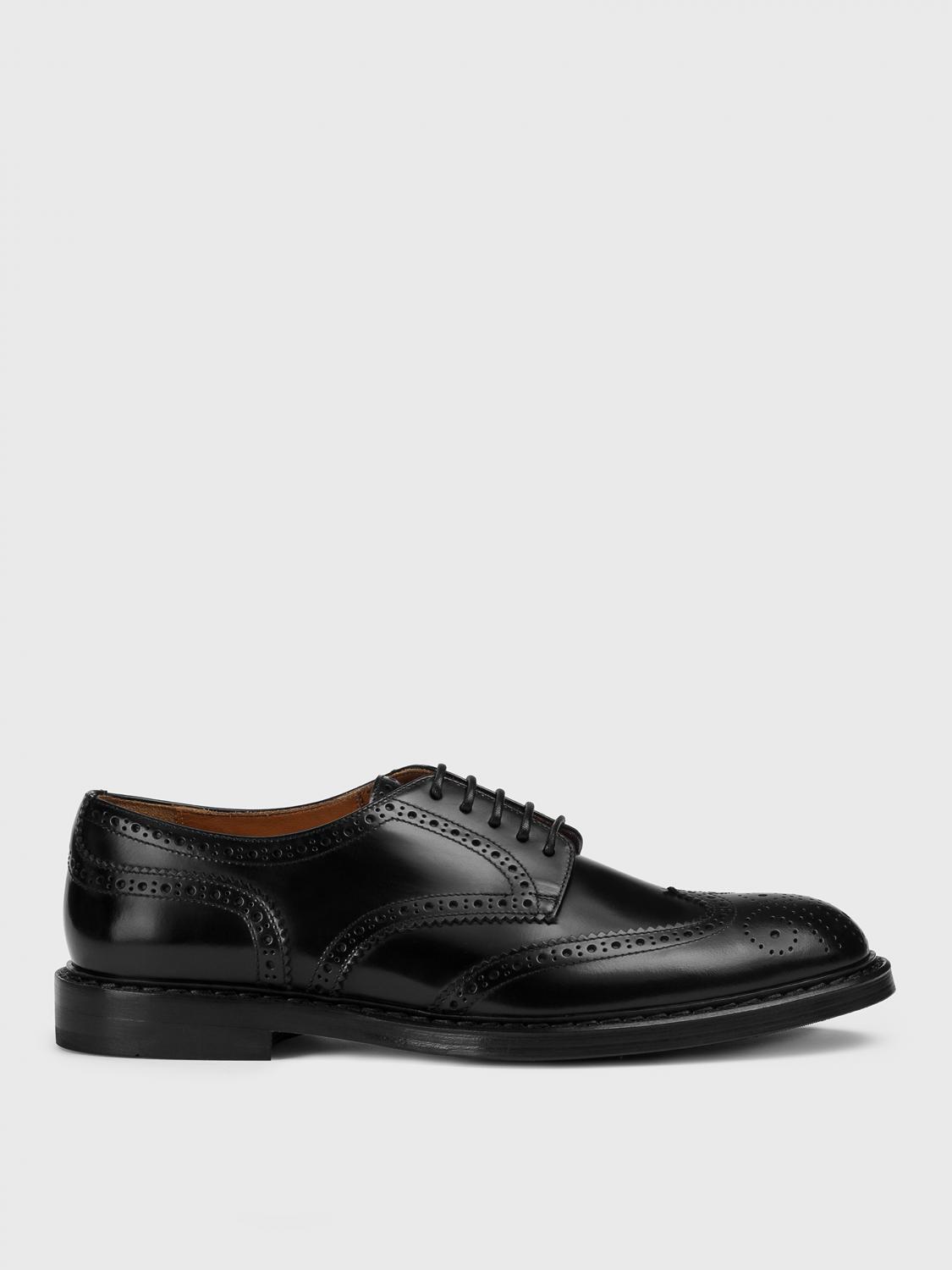 Doucal's Brogue Shoes Men Color Black In Black