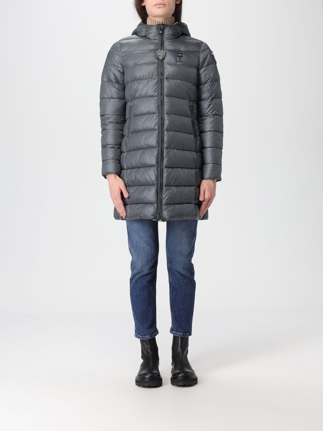 Blauer Jacket  Woman Color Grey In Gray