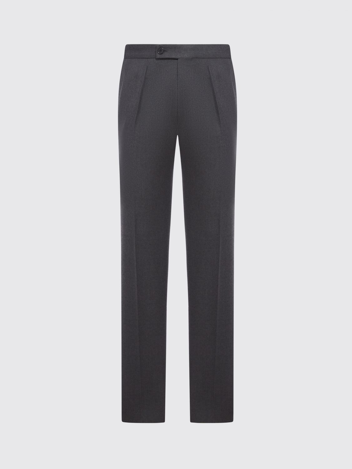 Incotex Tailored Wool Trousers In Gray