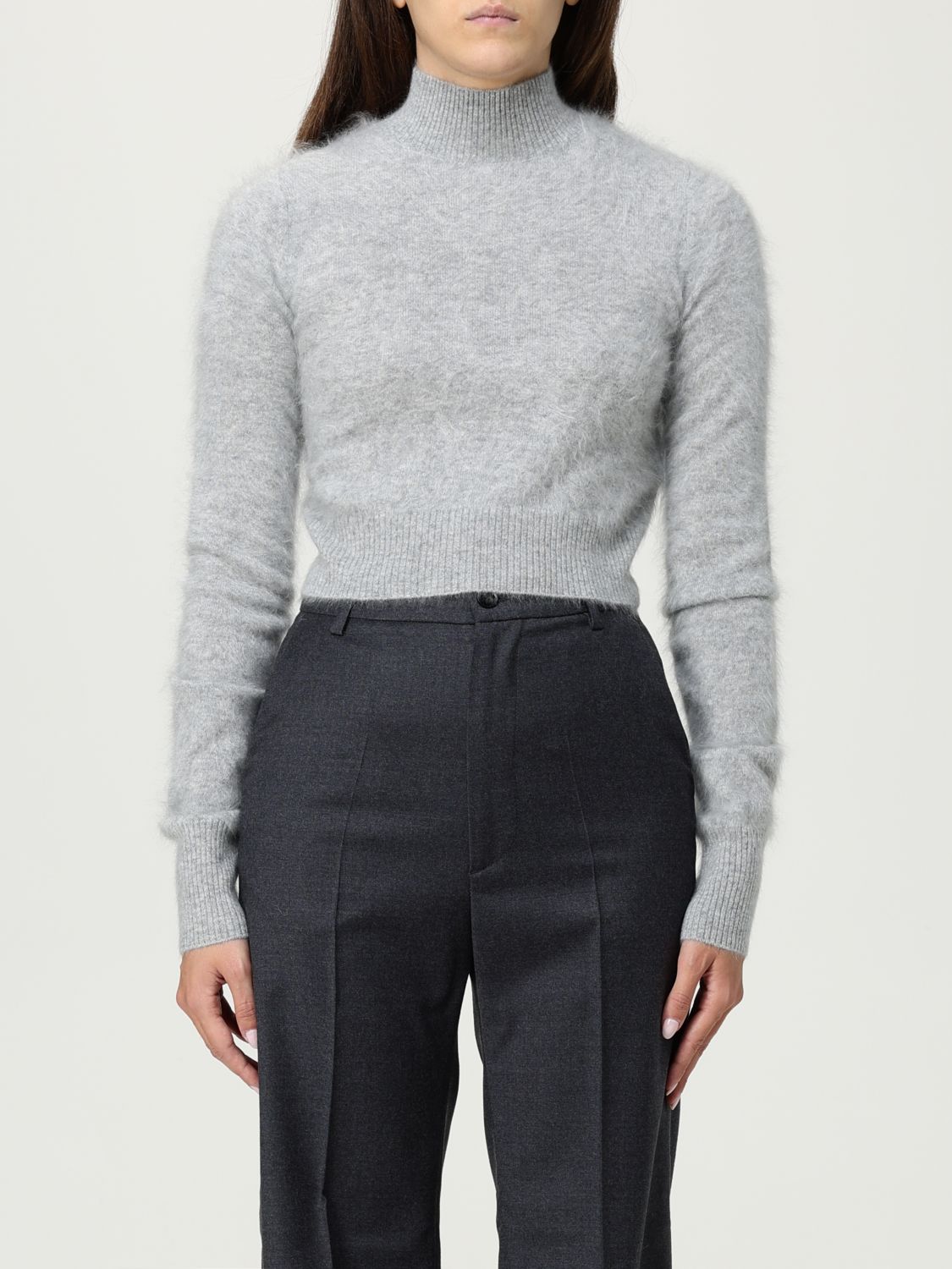 Sportmax Sweatshirt  Woman Color Grey In Gray