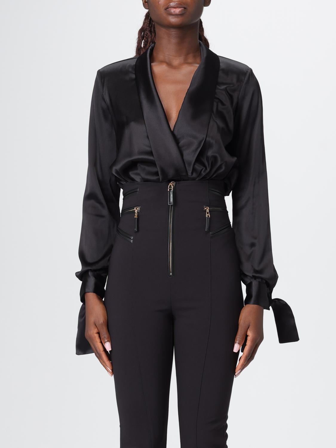 Elisabetta Franchi Shirt  Woman Color Black In Black