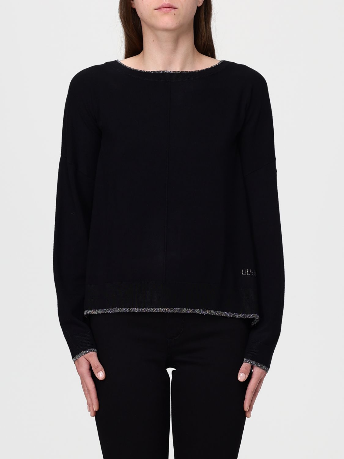 Liu •jo Sweater Liu Jo Woman Color Black In Black