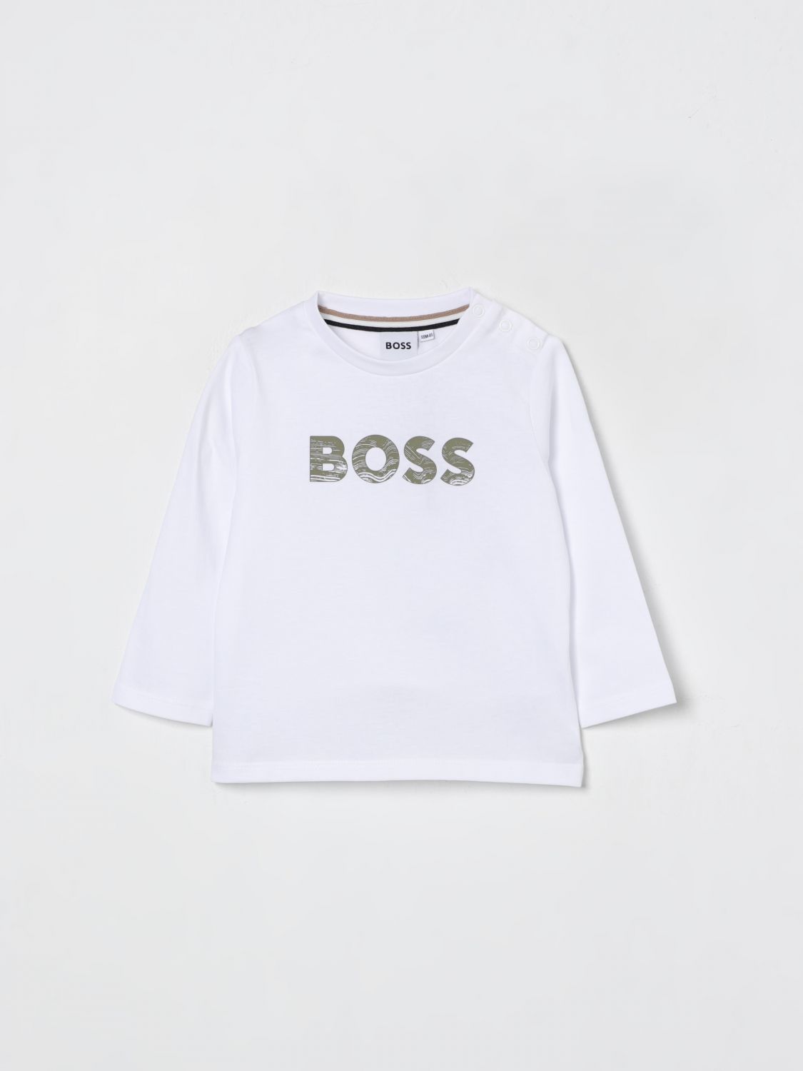 Hugo Boss Babies' T-shirt Boss Kids Color White