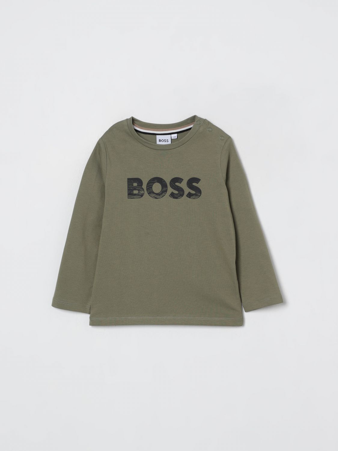 Hugo Boss T-shirt Boss Kids Color Green In Green