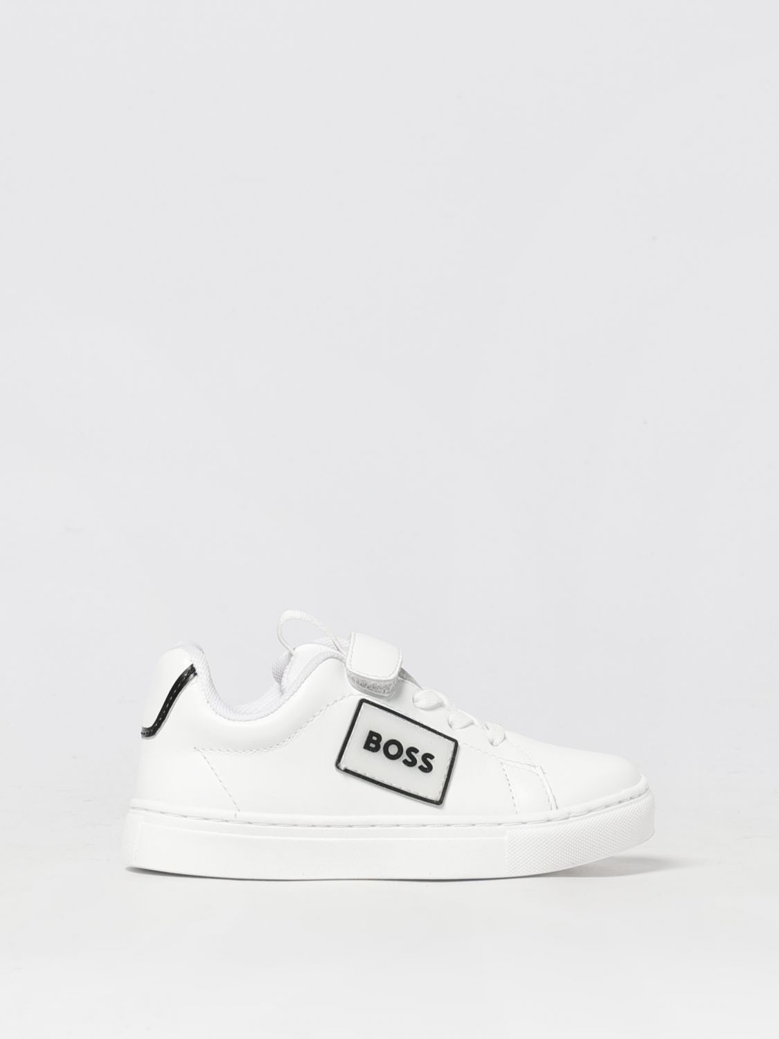 Hugo Boss Shoes Boss Kids Color White In White