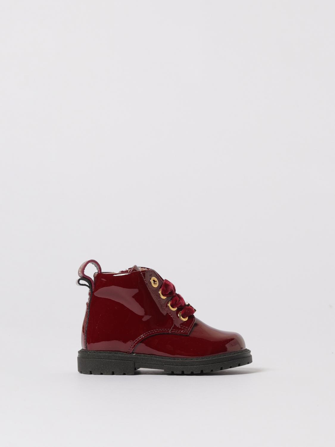 Elisabetta Franchi La Mia Bambina Babies' Shoes  Kids Color Burgundy