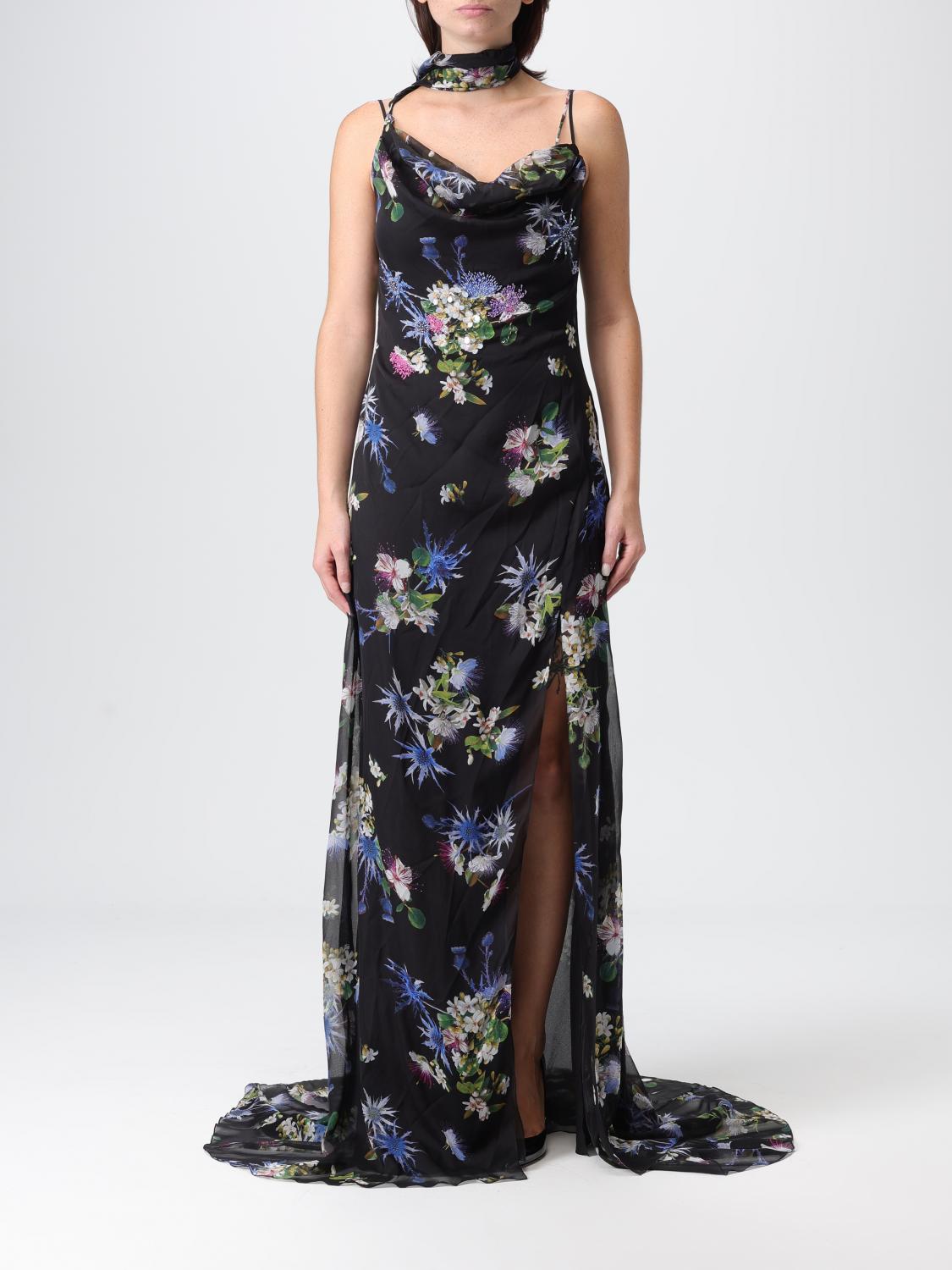 Blumarine Dress  Woman Color Black In Black