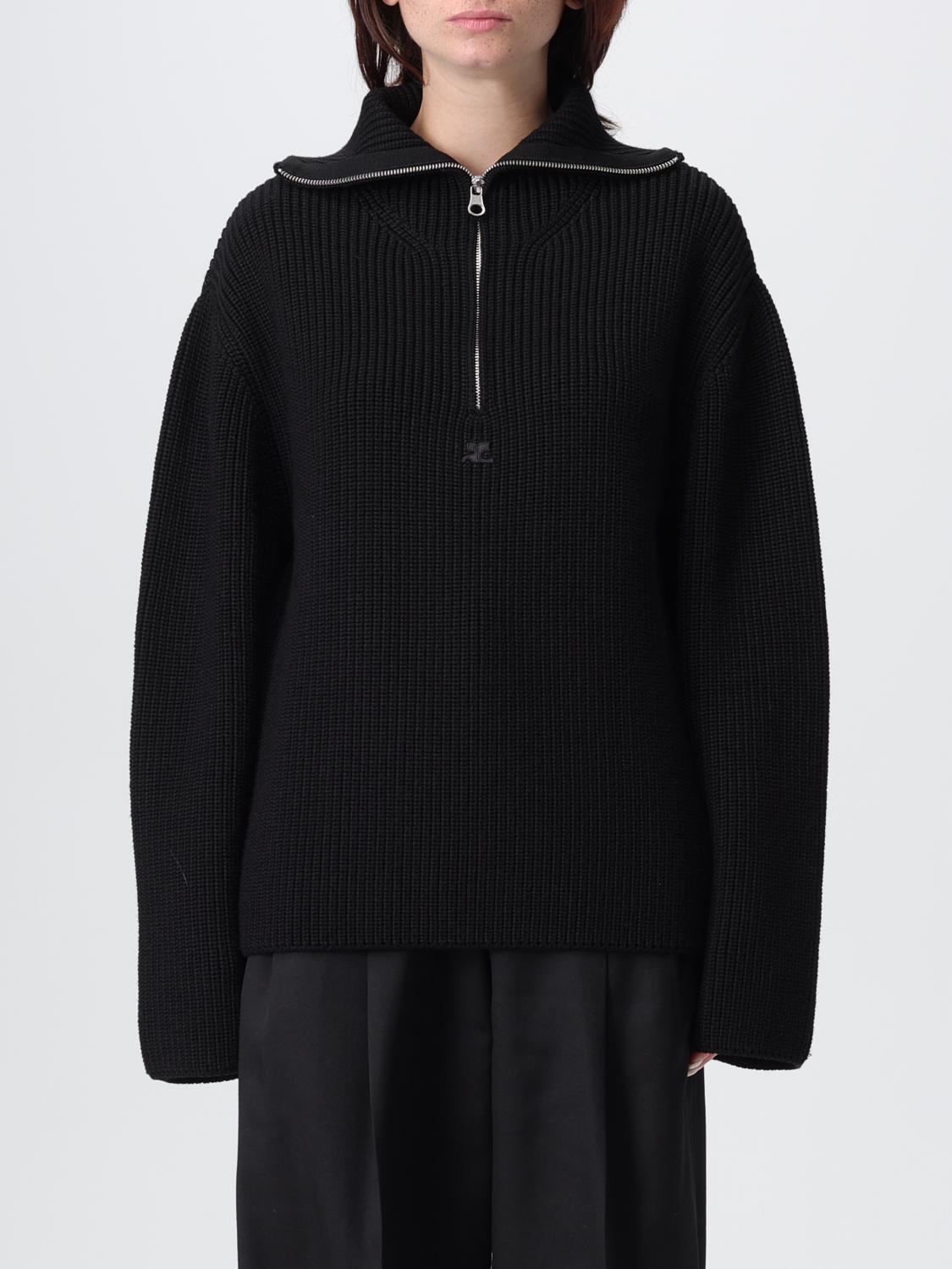 COURRÈGES Pullover Damen Farbe Schwarz