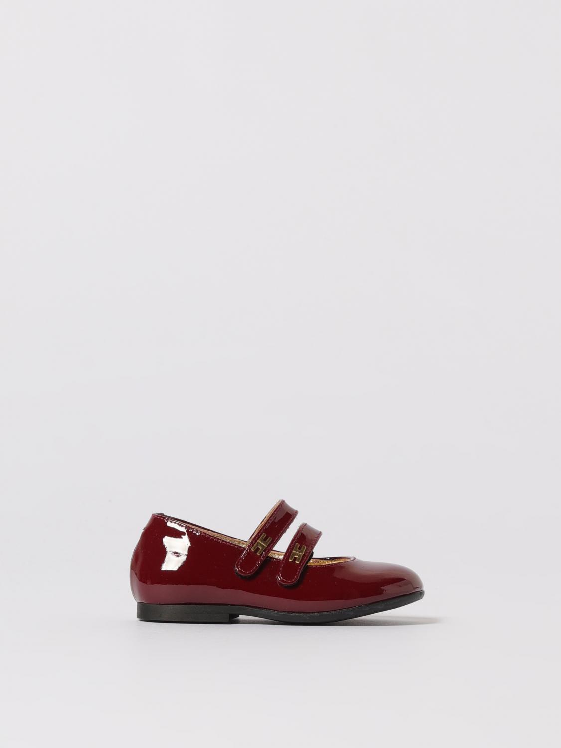 Elisabetta Franchi La Mia Bambina Shoes  Kids Color Burgundy