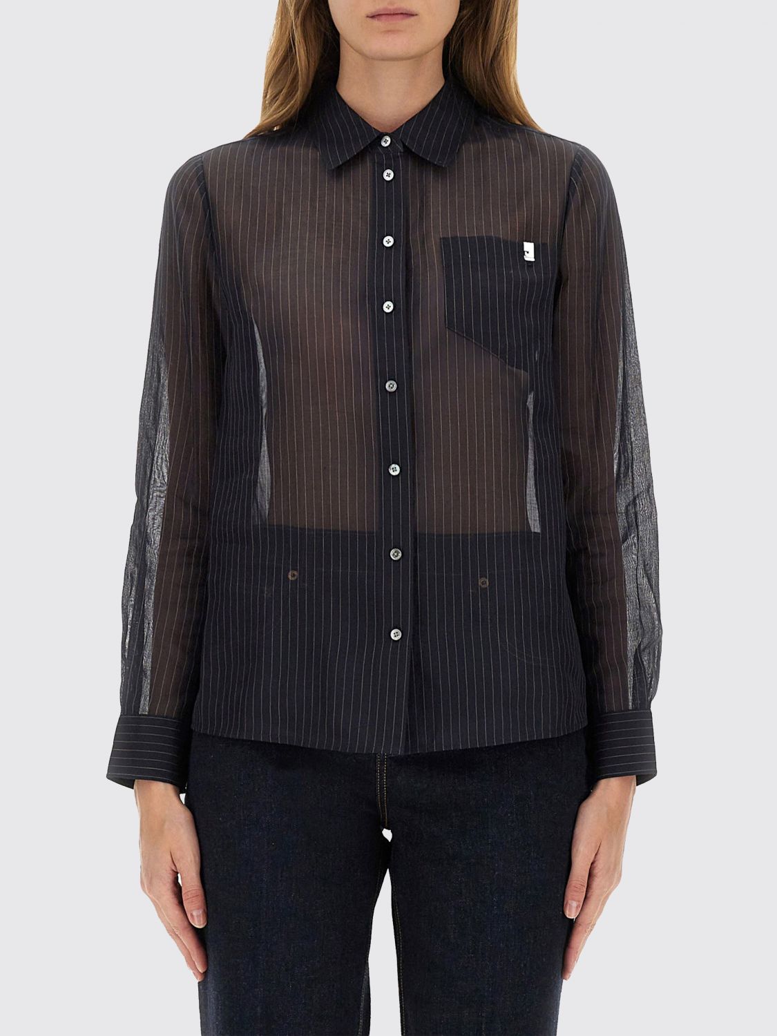 Tory Burch Shirt  Woman Color Blue In Blue