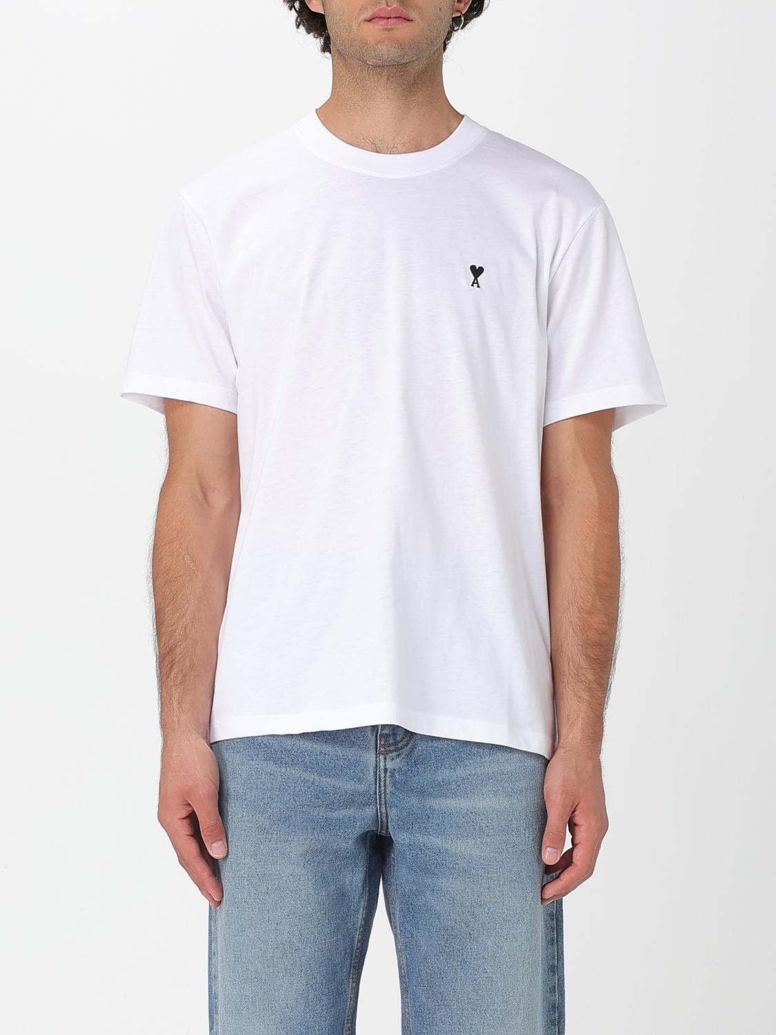 AMI PARIS T-Shirt Herren Farbe Weiß