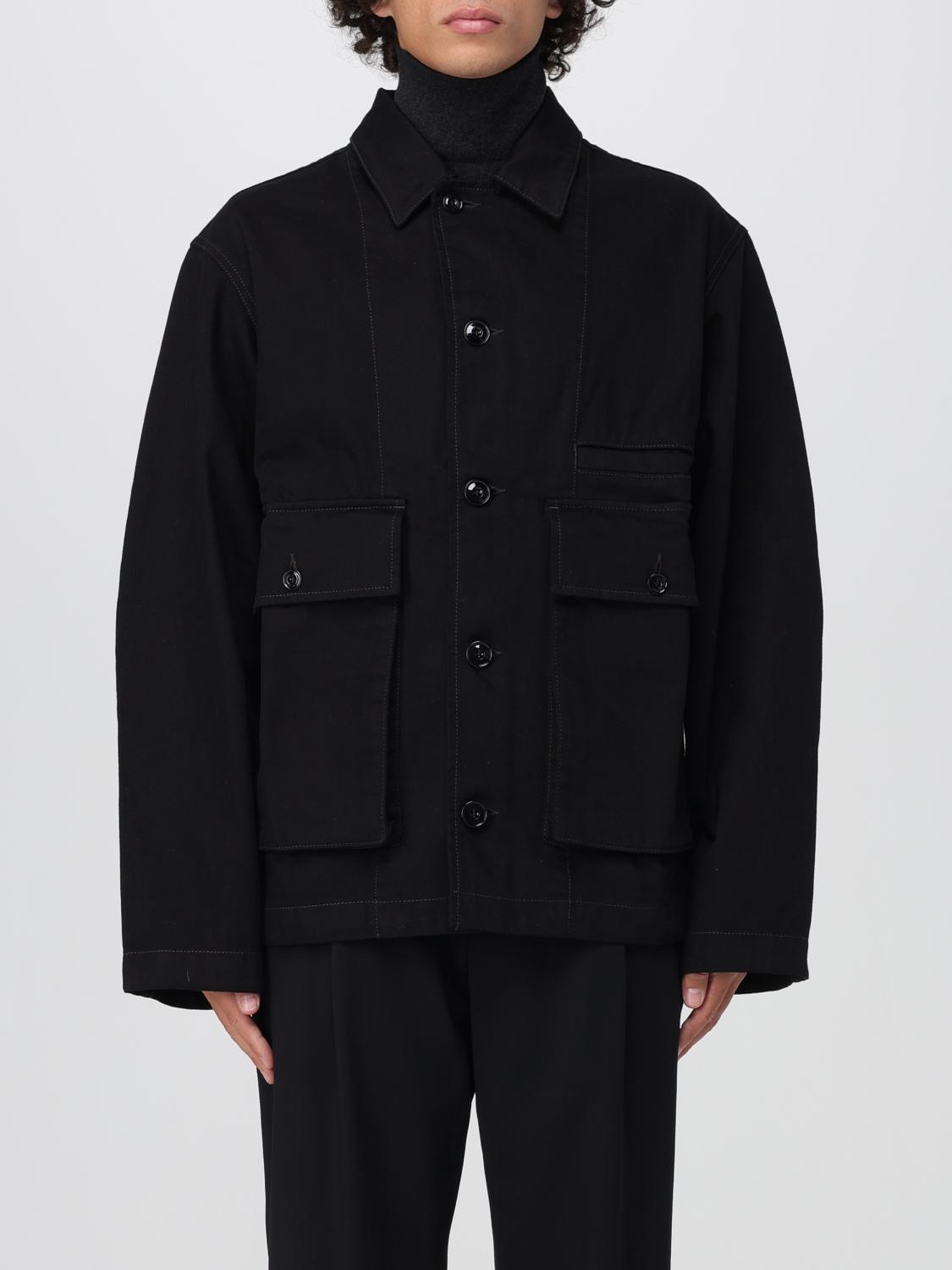 Lemaire Jacket  Men Color Black In Black